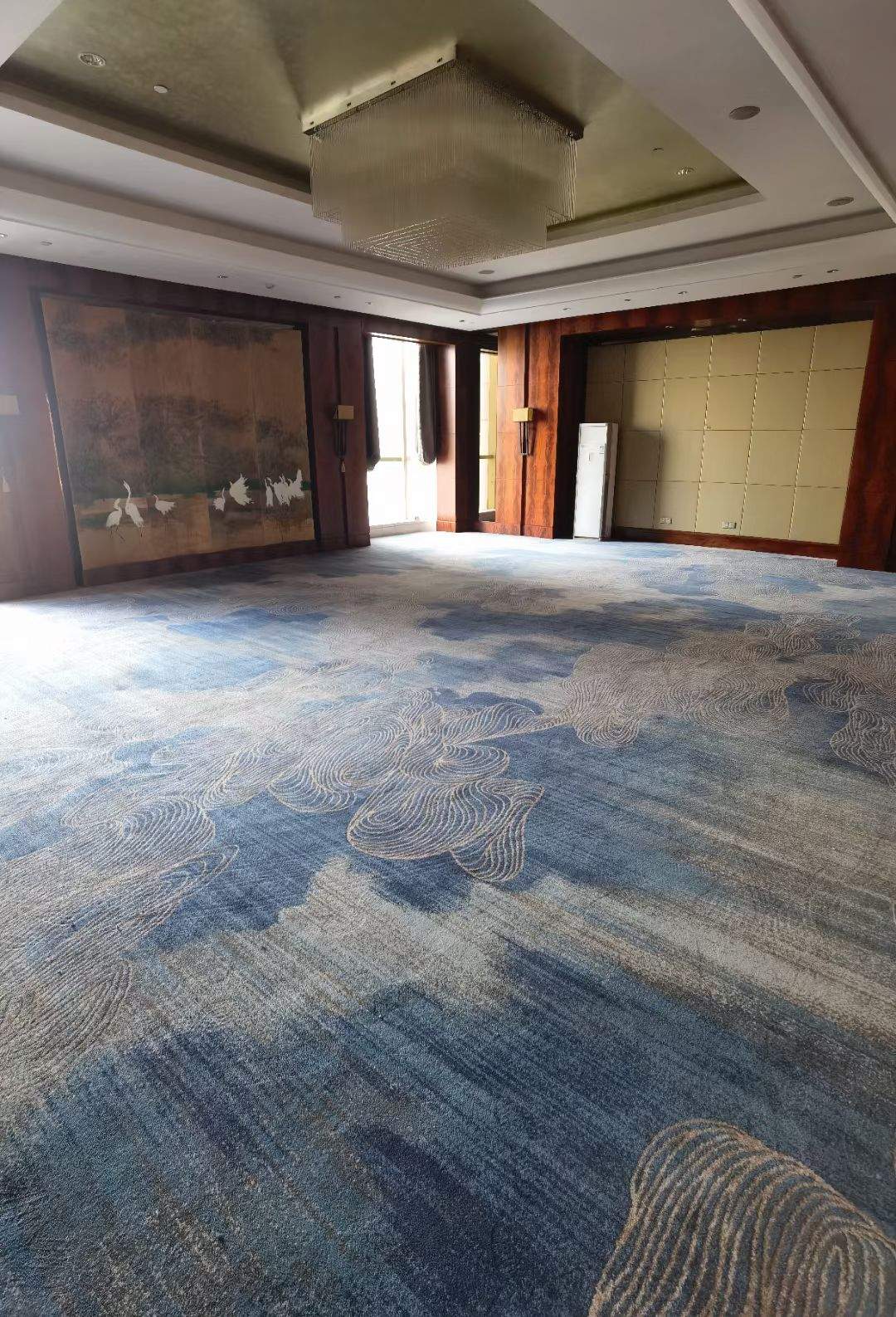 融程花园酒店宴会厅地毯纹样细节