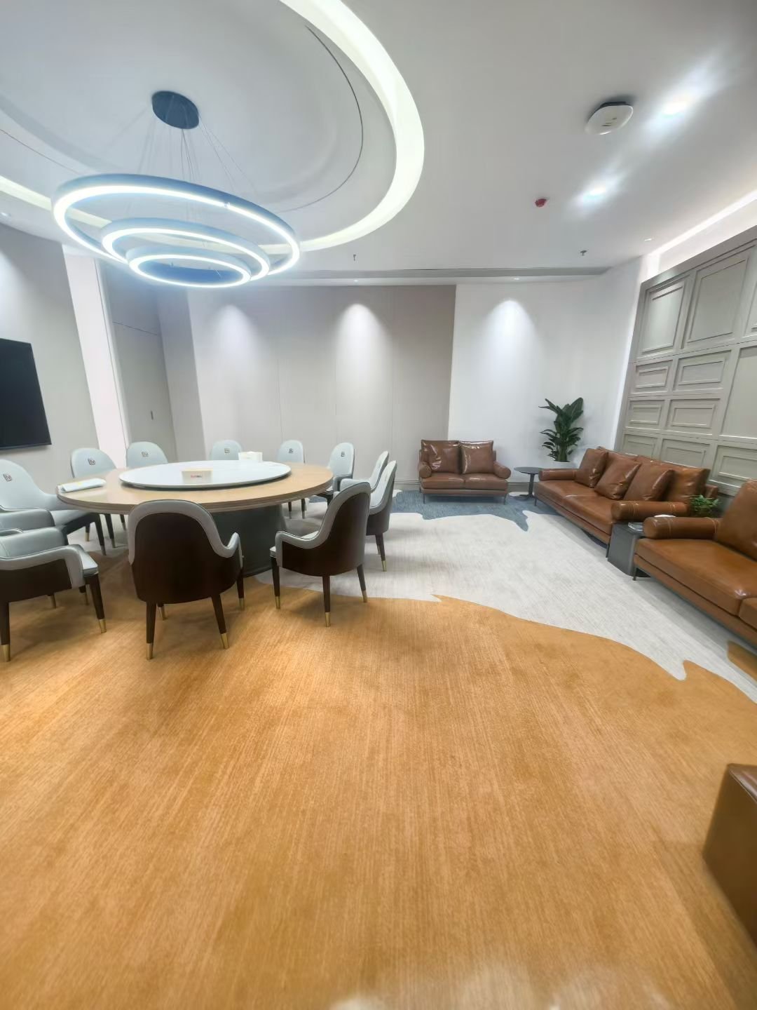 圣爵菲斯酒店芒果宴会包厢阿克明地毯另一角度